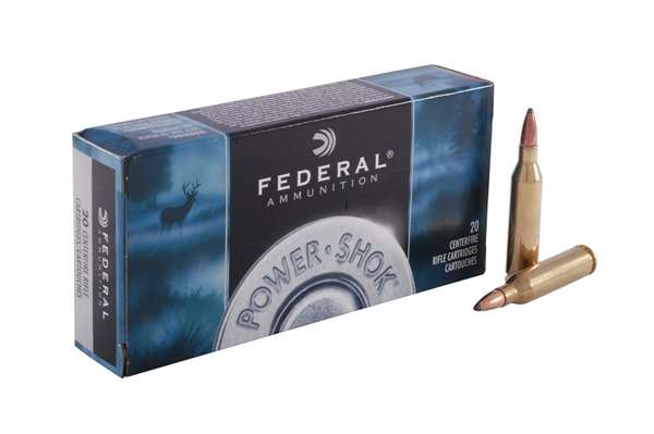 FEDERAL 243 WIN 100GR POWER-SHOK SP 20 RD/BX 10 BX/CS