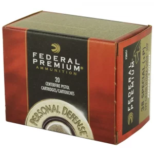FEDERAL 38 SPECIAL +P 129GR HYDRA-SHOK JHP 20 RD/BX 25 BX/CS
