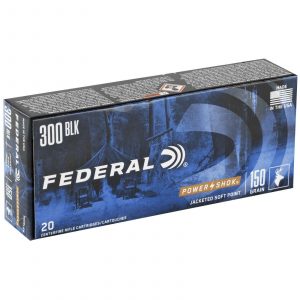 FEDERAL 300 BLK 150GR POWER-SHOK SP 20 RD/BX 10 BX/CS