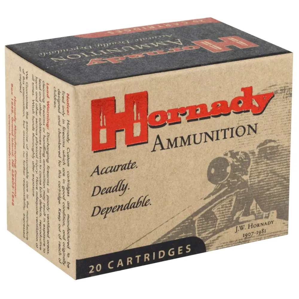 HORNADY CUSTOM 454 CASULL 300GR XTP JHP 20RD BX 200RD CASE