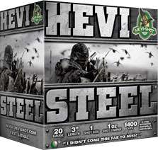 HEVI-SHOT HEVI-STEEL 12GA 3IN 1-1/4OZ #1 25 RD/BX 10 BX/CS