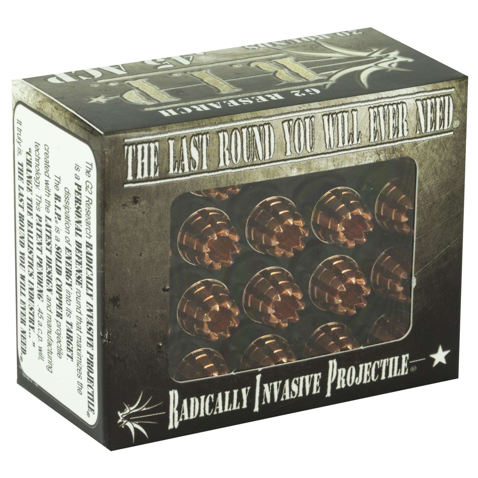 G2R RIP 45 ACP 20RD BOX 25 BOXES PER CASE