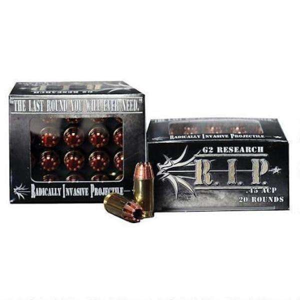 G2R RIP 45 ACP 20RD BOX 25 BOXES PER CASE - Image 4