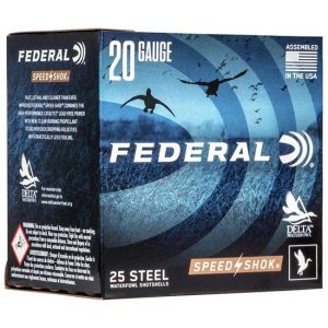 FEDERAL 20GA 3" 7/8OZ 4 25 RD/BX 10 BX/CS