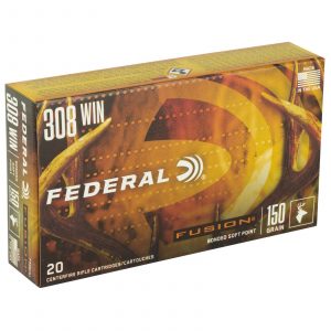 FEDERAL 308 WIN 150GR FUSION 20 RD/BX 10 BX/CS
