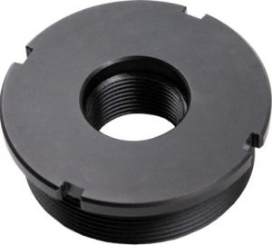 CMMG Defcan Direct Thread Adapter - Black | 1/2-28