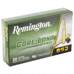 REMINGTON RT3006C 30-06 SPRG 180GR CORE-LOKT TIPPED 20 RD/BX 10 BX/CS