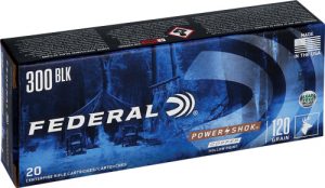 FEDERAL POWER-SHOK 300 AAC - 120GR COPPER HP 20RD 10BX/CS