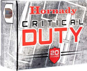 HORNADY CRITICAL DUTY 357 SIG - 135GR FLEXLOCK 20RD 10BX/CS