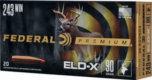 FEDERAL 243 WIN 90GR ELDX - 20RD 10BX/CS