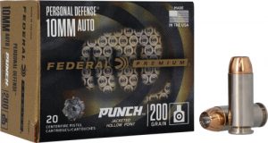 FEDERAL PUNCH 10MM 200GR JHP - 20RD 10BX/CS
