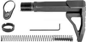 PHASE 5 MINI STOCK ASSEMBLY - CARBINE TUBE AR-15 BLACK