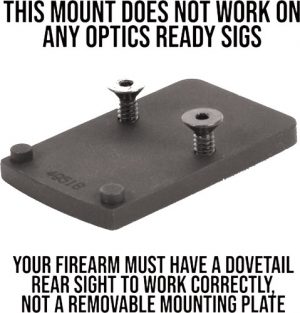 EGW SCOPE MOUNT TRIJICON RMR - FOR SIG P220-229 & 320 BLACK