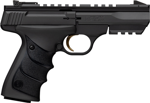 BROWNING BUCKMARK BLACK LABEL - 22LR 4" BLACK/BLACK