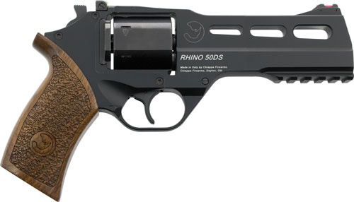 CHIAPPA RHINO 50DS 9MM - 5" ADJ. SIGHT BLACK/WALNUT