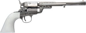 CIMARRON 1851RM WB HICKOK - 38SPL 7.5" FS NICKEL ENGRAVED