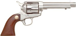 CIMARRON P-MODEL 38SPL/357MAG - PW 5.5" FS STAINLESS WALNUT