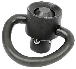MI QD SLING SWIVEL HEAVY DUTY - D-RING WITH FLUSH BUTTON