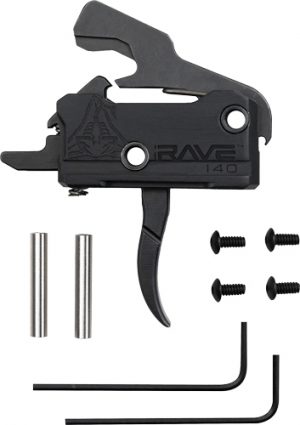 RISE TRIGGER RAVE 140 SST - 3.5LB AR-15 W/ANTI WALK PINS