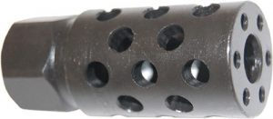 GUNTEC MULTI PORT COMPENSATOR - AR308 BLACK