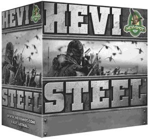 HEVI-Shot HEVI-Steel Shotshells 12 ga 3-1/2" 1-3/8 oz 1550 fps #4 25/Box
