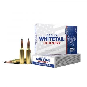 Nosler Whitetail Country Rifle Ammunition 6.5 Creedmoor 140gr SP 2650 fps 20/ct