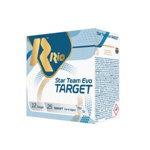 Rio Star Team Target 32 Low Recoil Shotshells 12ga 2-3/4" 1-1/8oz 1150 fps #7.5 25/ct