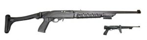 Ruger 10/22 Tactical Folding Stock - Black Polymer