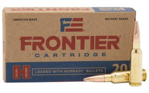 HORNADY FRONTIER 6.5 GRENDEL 123GR 20RD BX 200RD CASE