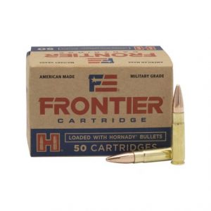 HORNADY FRONTIER 300 BLACKOUT 125GR FMJ 50RD BX 500RD CASE