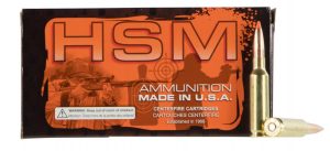 HSM AMMUNITION 300 WIN MAG 165GR TIPPING PT 20RD BOX 20 BOXES PER CASE