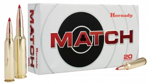 HORNADY MATCH 6.5 CREEDMOOR 147GR ELD 20RD BX 200RD CASE