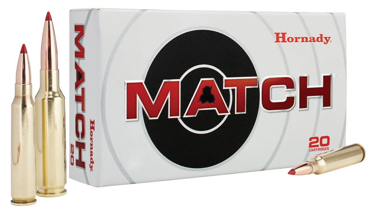 HORNADY MATCH 6.5 CREEDMOOR 147GR ELD 20RD BX 200RD CASE