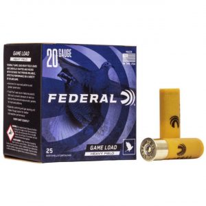 FEDERAL 20GA 2-3/4" 2-1/2DE 1OZ 7.5 25 RD/BX 10 BX/CS