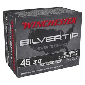WINCHESTER BALLISTIC SILVERTIP 45COLT 225G JHP