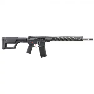 RUGER AR-556 MPR RFL 18" CRBON BBL, 223 WYLDE, MAGPUL PRS STOCK, MOE K2 GRIP