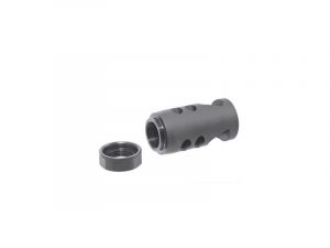 RUGER HYBRID MUZZLE BRAKE MATTE BLK