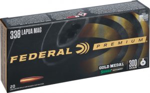 FEDERAL GOLD MEDAL 338 LAPUA - MAG 300GR MATCH 20RD 10BX/CS