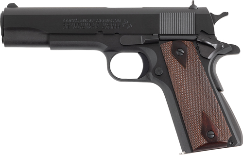 COLT GOVERNMENT 1911 45ACP 5" - 8RD BLUED ROSEWOOD SERIES 70