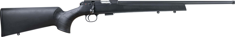 CZ 457 AMERICAN 17 HMR 20.5" - THREADED BBL. BLACK BLACK STK