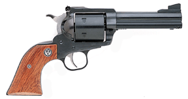 RUGER SUPER BLACKHAWK 44MAG - 4-5/8" AS BLUED HARDWOOD