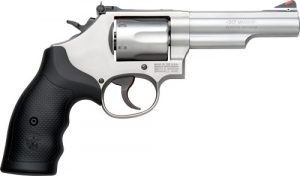 S&W 66 357 MAGNUM 2.75" ADJ - 6-SHOT STAINLESS RUBBER
