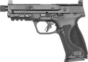 S&W M&P9 M2.0 9MM 4.625" OPTIC - READY 17-SHOT THREADED BBL BLK