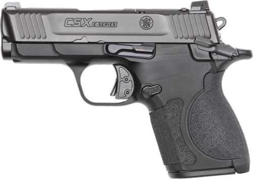 S&W CSX MICRO-COMP E-SERIES - 3.1" 9MM SAFETY 2-10RD MAGS BL