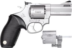 TAURUS 692 38/357/9MM 3." ADJ. - 7-SHOT PORTED SS RIBBER
