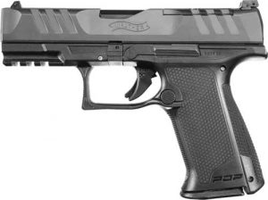WALTHER PDP F OR 9MM 4" FS - 15-SHOT BLACK POLYMER FRAME