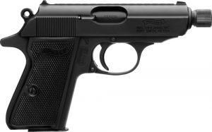 WALTHER PPK/S SD 32ACP BLACK - FS 7RD BLACK SYNTHETIC GRIPS