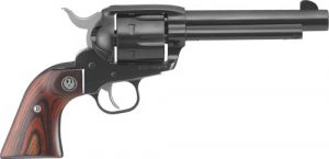 RUGER VAQUERO 45LC 5.5" FS - BLUED HARDWOOD
