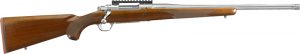 RUGER HAWKEYE HUNTER 6.5 PRC - STAINLESS WALNUT THREADED