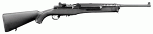 RUGER MINI-14 RANCH 5.56MM - BLUED BLACK SYN W/5RND MAG.